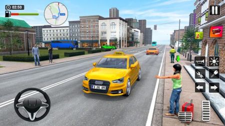 出租车司机3D城市出租车(Taxi Driver 3D: City Taxi Game)安卓版截图1