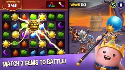 王国突袭拼图大战(Kingdom Raids Match)安卓版截图1