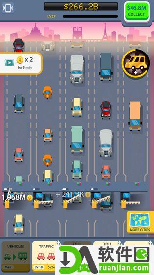 长途收费站闲置(TollIdle)安卓版截图1