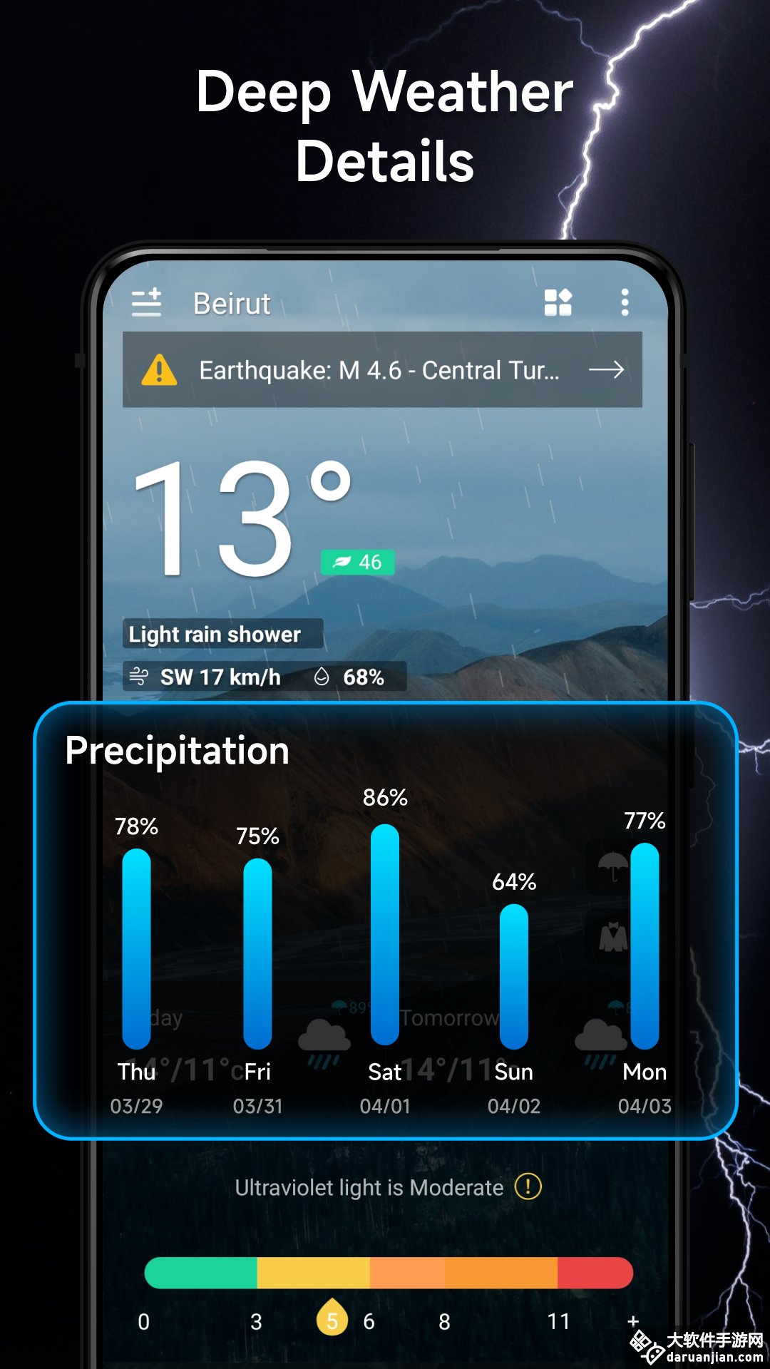 365桌面天气app安卓版截图3