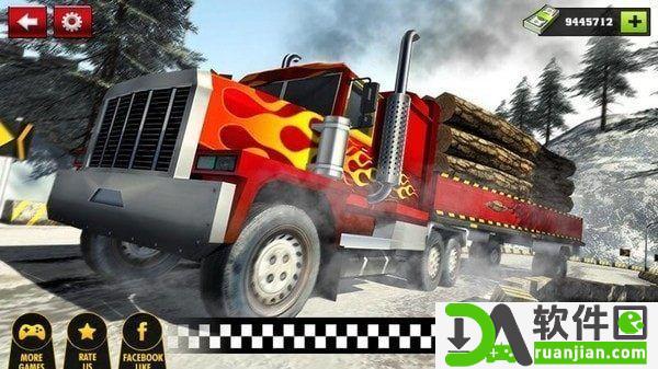 木料越野大货车(Offroad Cargo Truck Transport Simulator)手机版截图1