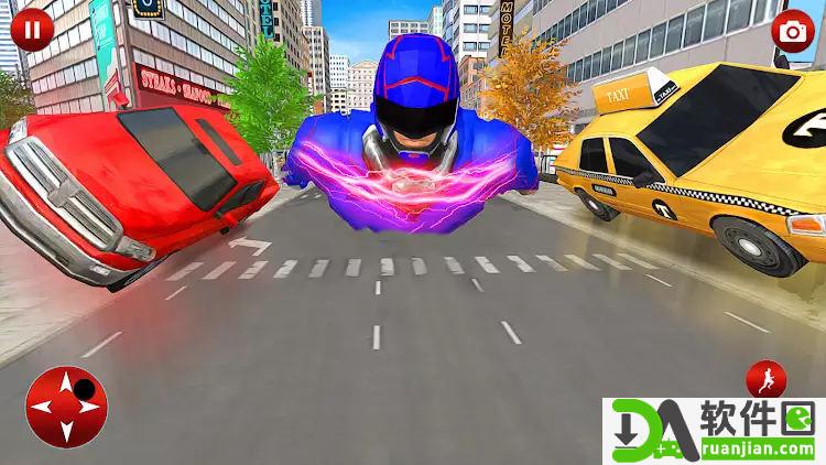 蜘蛛绳英雄机器人(Light Police Speed Hero Robot Rescue Mission)安卓版截图1