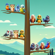 鸟类分色大师(Bird Sort Color Puzzle Game 3D)安卓版