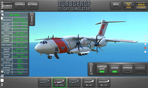 涡轮飞行模拟器(Turboprop Flight Simulator)安卓版截图1