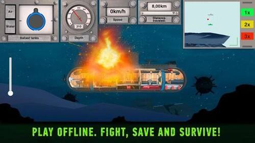 核潜艇模拟器(Nuclear Submarine inc)安卓版截图2