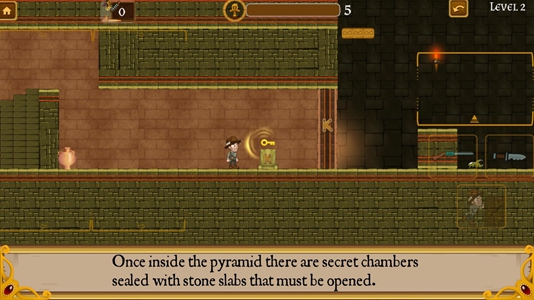 金字塔内部冒险安卓版截图1