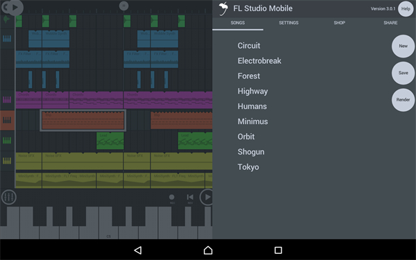 水果音乐制作软件(FL Studio Mobile)手机版截图1