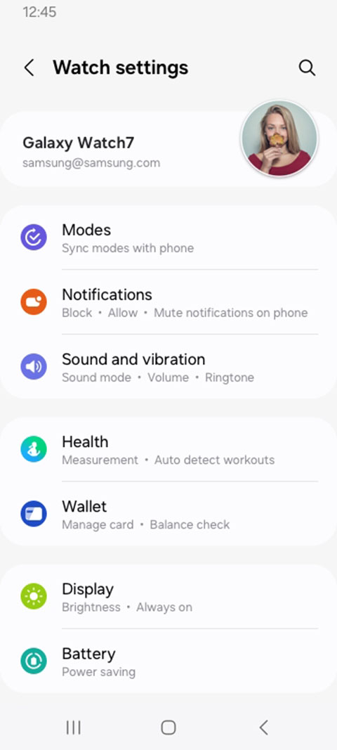 三星智能穿戴App新版(Galaxy Wearable)​截图1