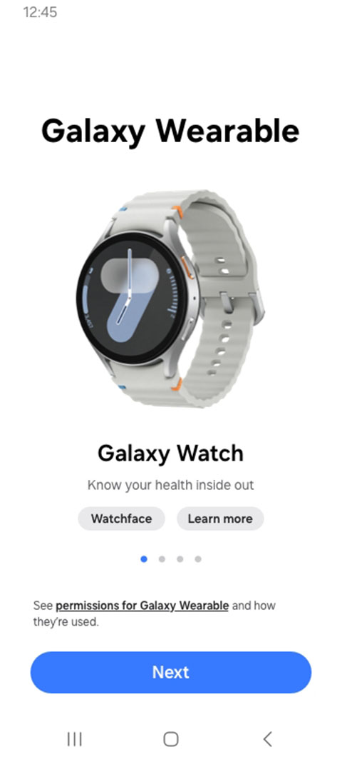 三星智能穿戴App新版(Galaxy Wearable)​截图2