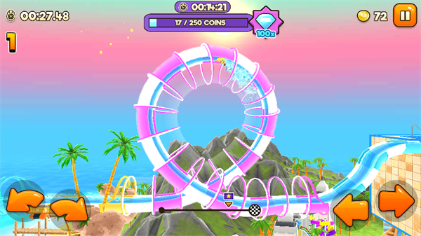 水上冲刺(Uphill Rush)最新版截图1