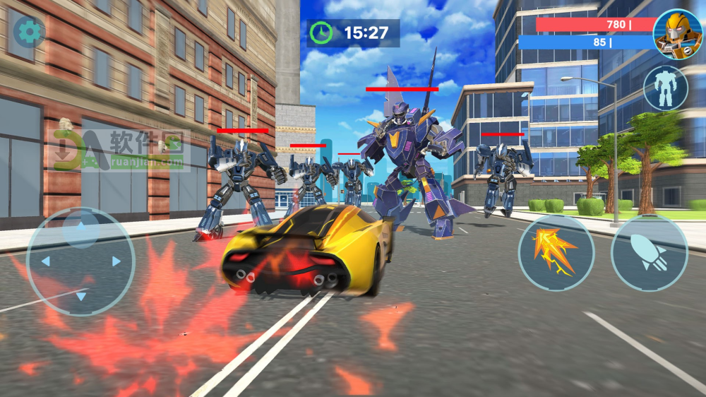 变形机器人战士手机版截图2