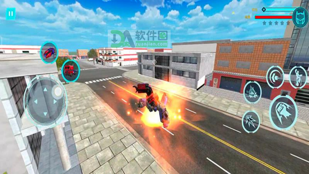 变形机器人战士手机版截图1