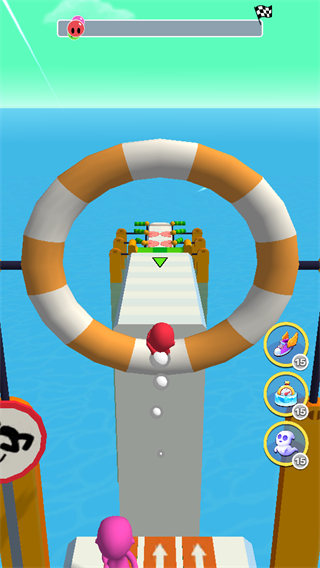 跑跑酷闯关(Fun Race 3D)最新版截图1