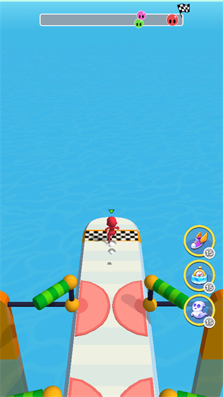 跑跑酷闯关(Fun Race 3D)最新版截图3