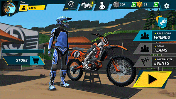 疯狂特技摩托车3(Mad Skills MX 3)官方版截图1