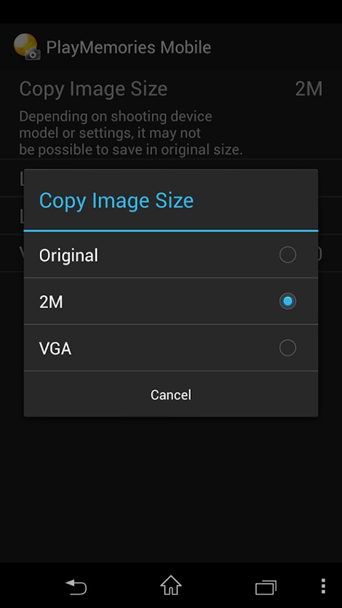 索尼相机连接手机软件(Imaging Edge)app截图1