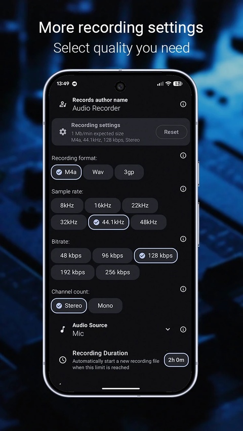 audio recorder安卓版截图3