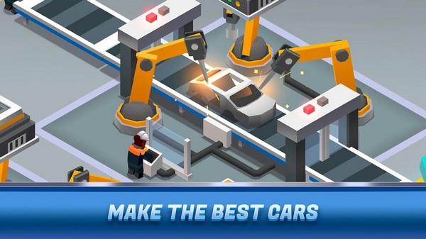 闲置汽车工厂大亨(Car Factory Tycoon)安卓版截图2