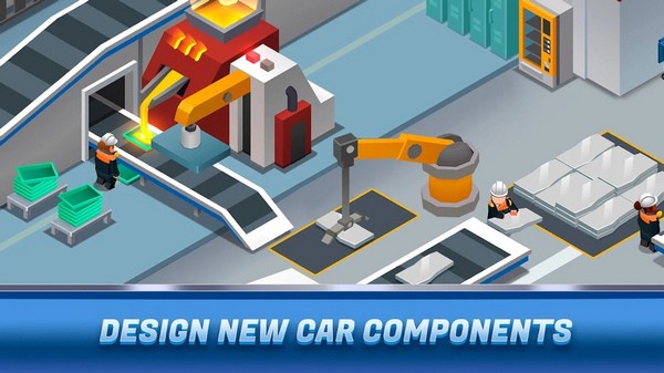 闲置汽车工厂大亨(Car Factory Tycoon)安卓版截图1