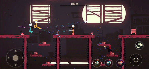 阴影之战(Stickfight Shadow)手机版截图1