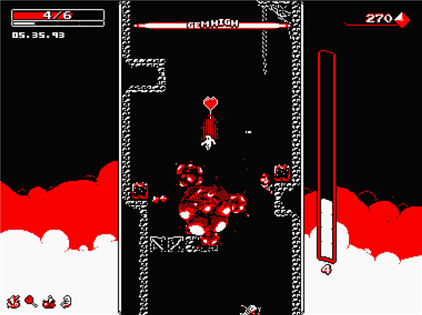 井下探险(Downwell)手机版截图1