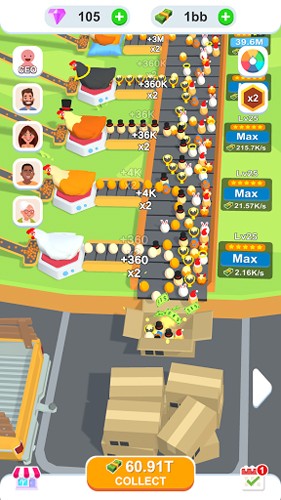 鸡蛋工厂大亨(Idle Egg Factory)手机版截图3