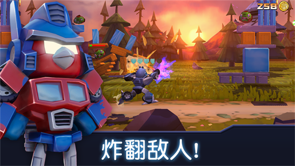 愤怒的小鸟变形金刚(Angry Birds)手机版截图3